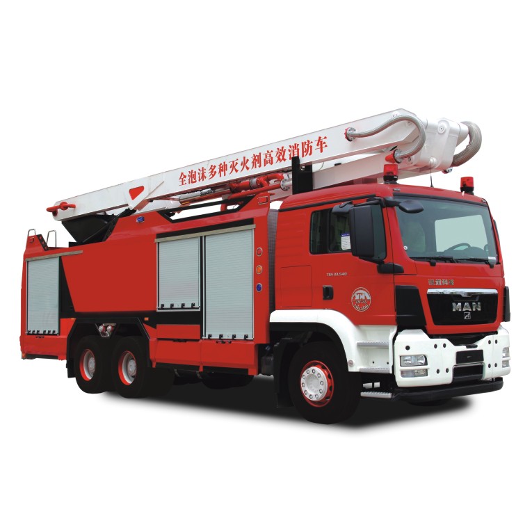 BX5320TXFGP60/M6 Full foam multiple fire extinguishing agent to lift high spray fire truck